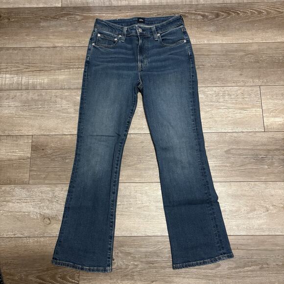 Edwin Denim - Edwin Women's Size 25 Lark Ankle‎ Mid Rise Crop Bootcut Stretch Jeans in Fallout